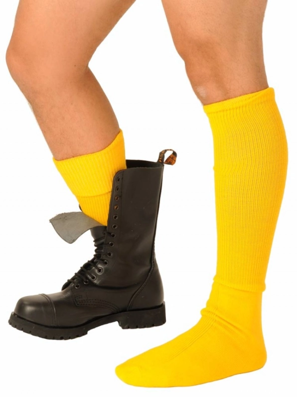CHAUSSETTES FOOTBALL JAUNES