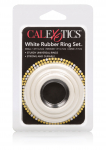 LOT DE 3 COCK-RINGS EN LATEX BLANC