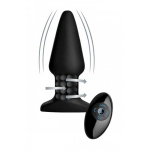 PLUG VIBRANT DROIT ROTATIF AVEC TELECOMMANDE RIMMERS