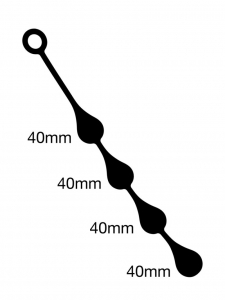 4 GOUTTES ANALES SMALL 40MM