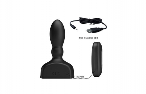 BUTT PLUG GONFLABLE VIBRANT EN SILICONE