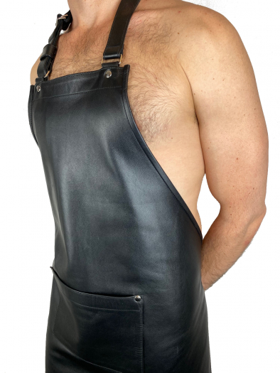 TABLIER EN CUIR IEM