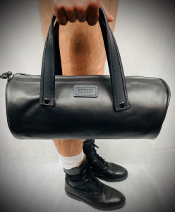 SAC CUIR NOIR