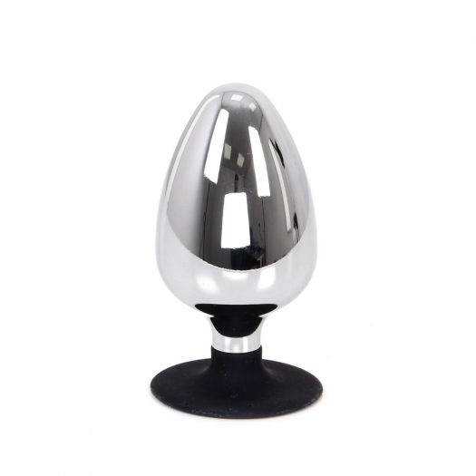 BUTT PLUG ALUMINIUM BIG SUCKER 60MM