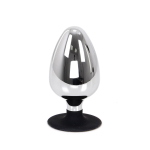 BUTT PLUG ALUMINIUM BIG SUCKER 60MM