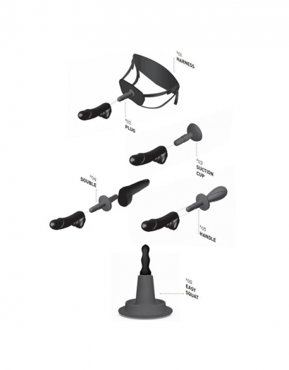 GODE XXX HUNG SYSTEM NOIR