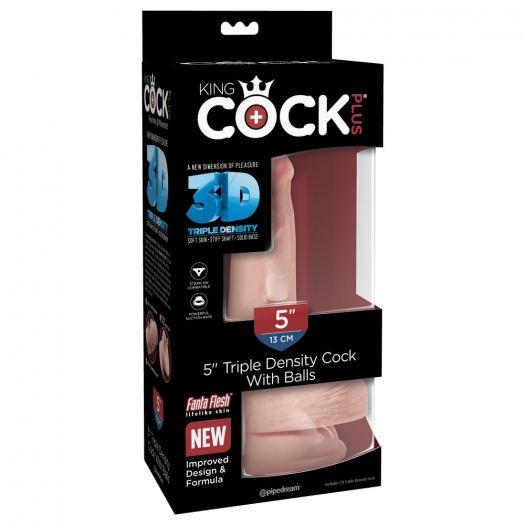 GODE KING COCK 12.7CM TRIPLE DENSITY