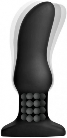 PLUG VIBRANT INCURVE ROTATIF MODELE M AVEC TELECOMMANDE RIMMERS
