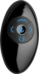 PLUG VIBRANT INCURVE ROTATIF MODELE M AVEC TELECOMMANDE "RIMMERS"