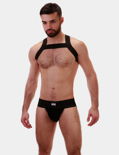 HARNAIS NOIR MATT BARCODE