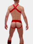 HARNAIS ROUGE MATT BARCODE
