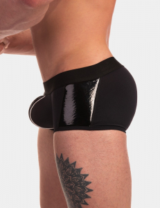 BOXER "MIJAIL" NOIR/BLANC BARCODE