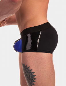 BOXER "MIJAIL" NOIR/JAUNE BARCODE