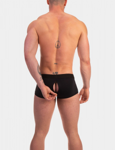 BOXER "MIJAIL" NOIR/JAUNE BARCODE