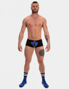 BOXER "MIJAIL" NOIR/JAUNE BARCODE