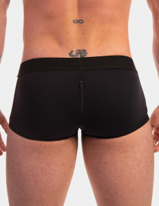 BOXER "MIJAIL" NOIR/JAUNE BARCODE