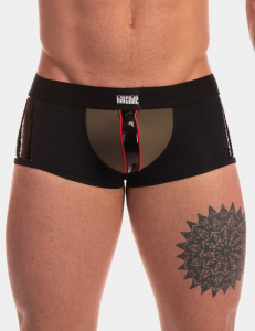 BOXER "MIJAIL" NOIR/GRIS BARCODE