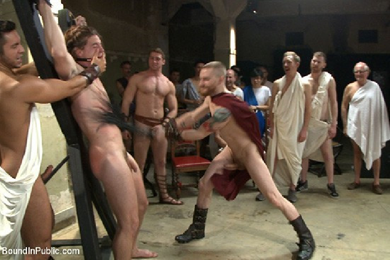BOUND IN PUBLIC 62: PUNISH THE ESCAPED GLADIATOR KINK