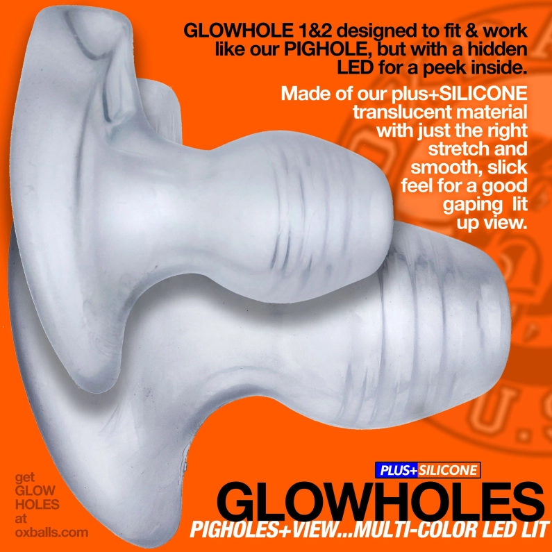 PLUG PERCE OXBALLS GLOWHOLE LED 1