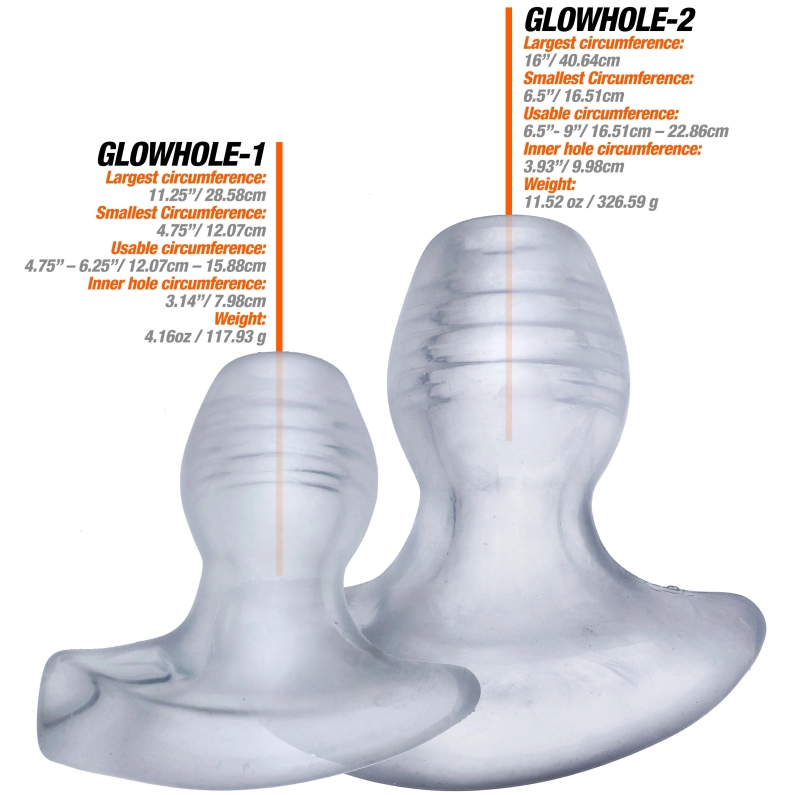 PLUG PERCE OXBALLS GLOWHOLE LED 1