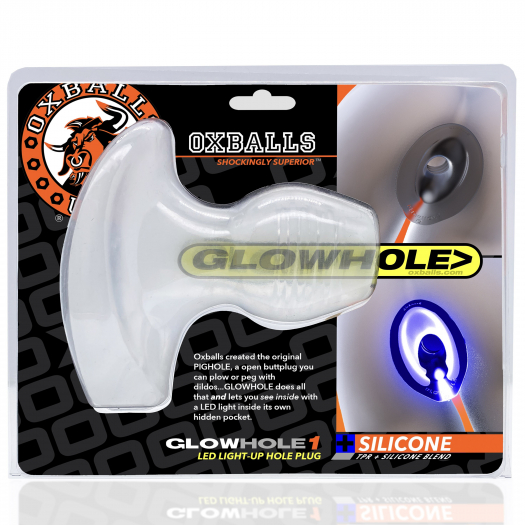 PLUG PERCE OXBALLS GLOWHOLE LED 1