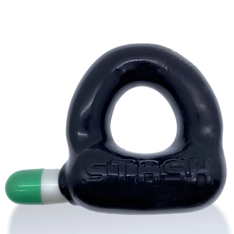 COCKRING STASH CAPSULE OXBALLS NOIR