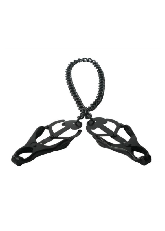 PINCES JAPONAISES AVEC CHAINE – NOIRES