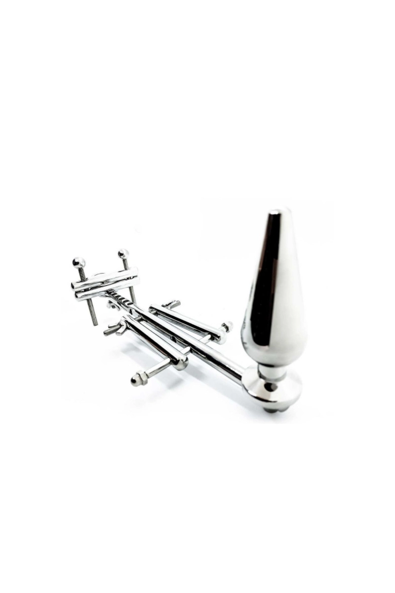 BUTT PLUG ACIER ET BALL-STRETCHER