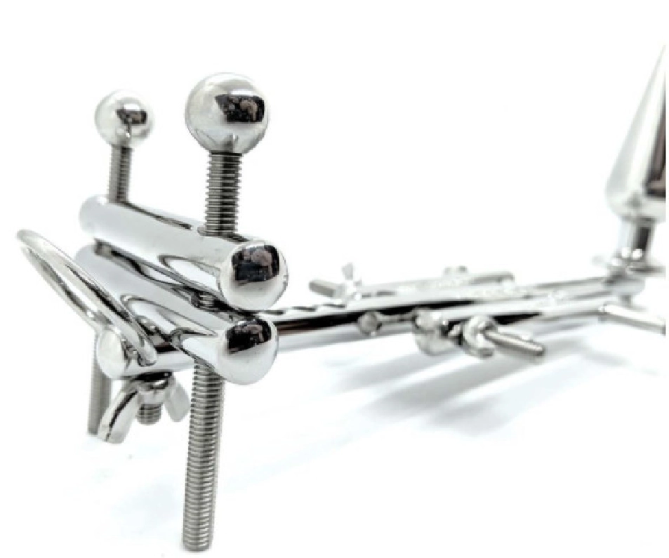 BUTT PLUG ACIER ET BALL-STRETCHER