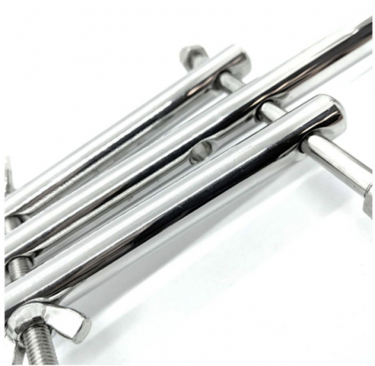 BUTT PLUG ACIER ET BALL-STRETCHER