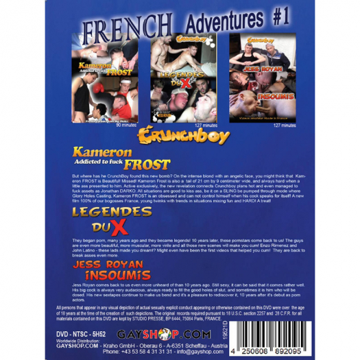 FRENCH ADVENTURES 1 CRUNCH BOY
