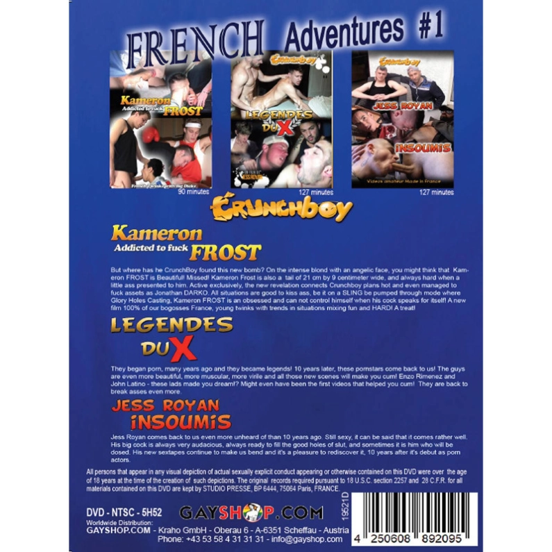 FRENCH ADVENTURES 1 CRUNCH BOY