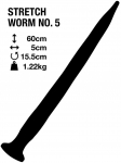 GODE WORM ROUGE N°5