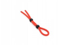 COCKRING LACET ROUGE DOUBLE