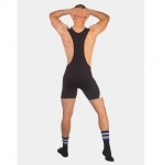 COMBI DE LUTTE LUCKENWALDE BARCODE BLEU/BLANC/NOIR