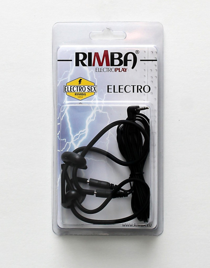 COCK-RING ELECTRIQUE PVC NOIR RIMBA