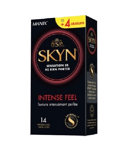 MANIX SKYN INTENSE FEEL  BOITE DE 10