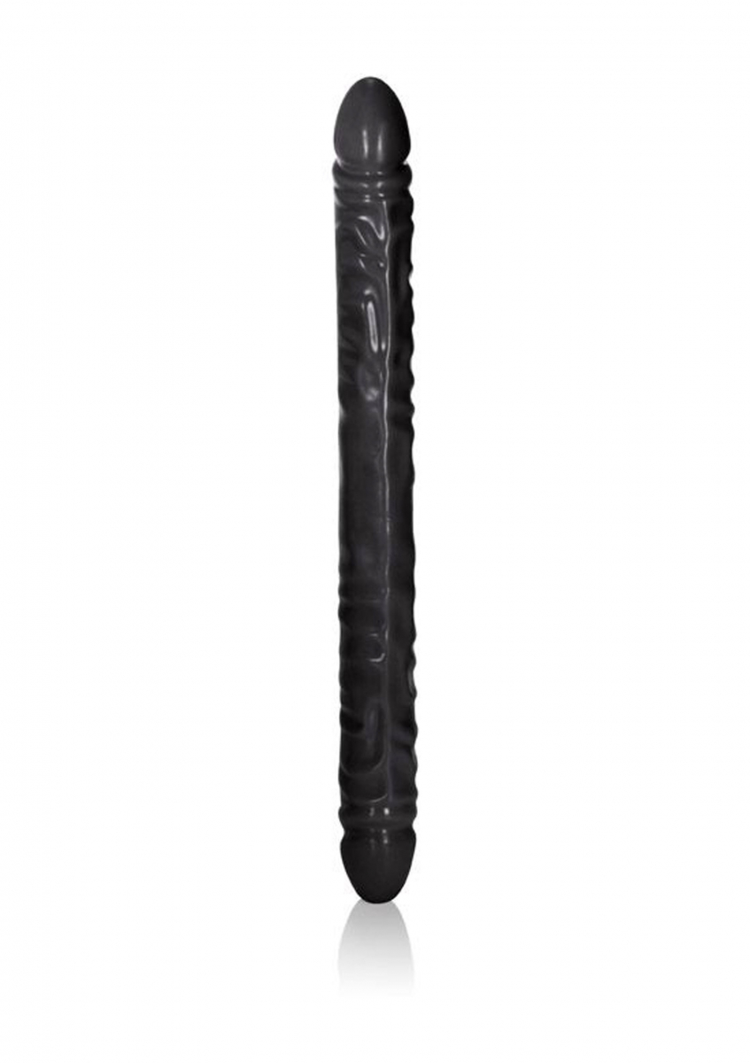 Godemichet Double Baile 45 Cm - Rose Translucide, TPE, Silencieux Et Sans Phtalate