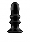 BUTT PLUG VERRE VIBRANT RIBBLY