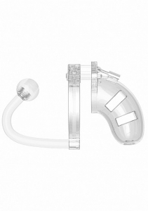 CAGE CHASTETE TRANSPARENTE AVEC PLUG