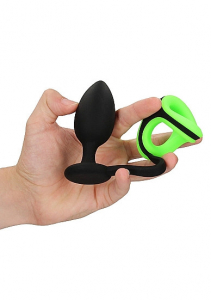 COCKSLING ET BUTTPLUG BOULES FLUO