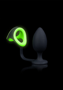COCKSLING ET BUTTPLUG BOULES FLUO