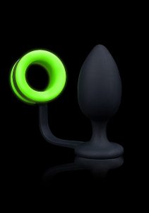 COCKRING ET BUTTPLUG SIMPLE FLUO