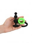 COCKRING ET BUTTPLUG BOULES FLUO