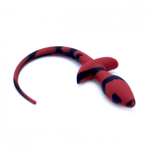 COLORED SILICONE PUPPYTAIL PLUG
