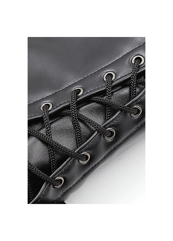 MITAINES PUPPY BLANC REMBOUREES