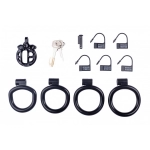 CAGE CHASTETE LYFY TRES COURTE NOIRE