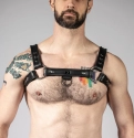 HARNAIS HOLSTER IEM NOIR EN CUIR