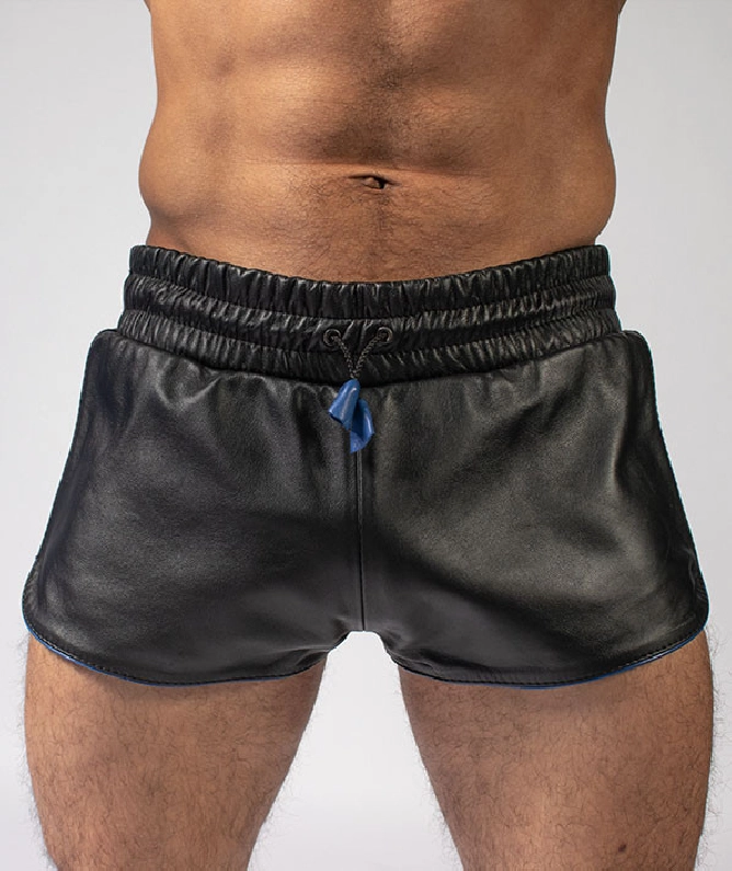 SHORT CUIR IEM BOXER AVEC LISERÉ