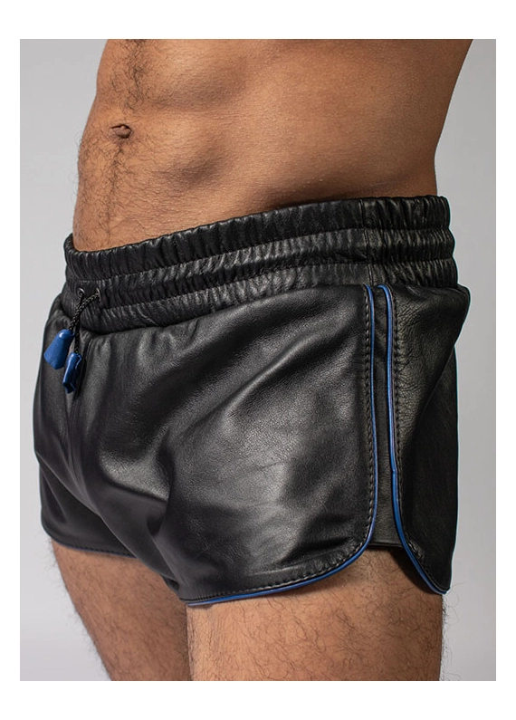 SHORT CUIR IEM BOXER AVEC LISERÉ